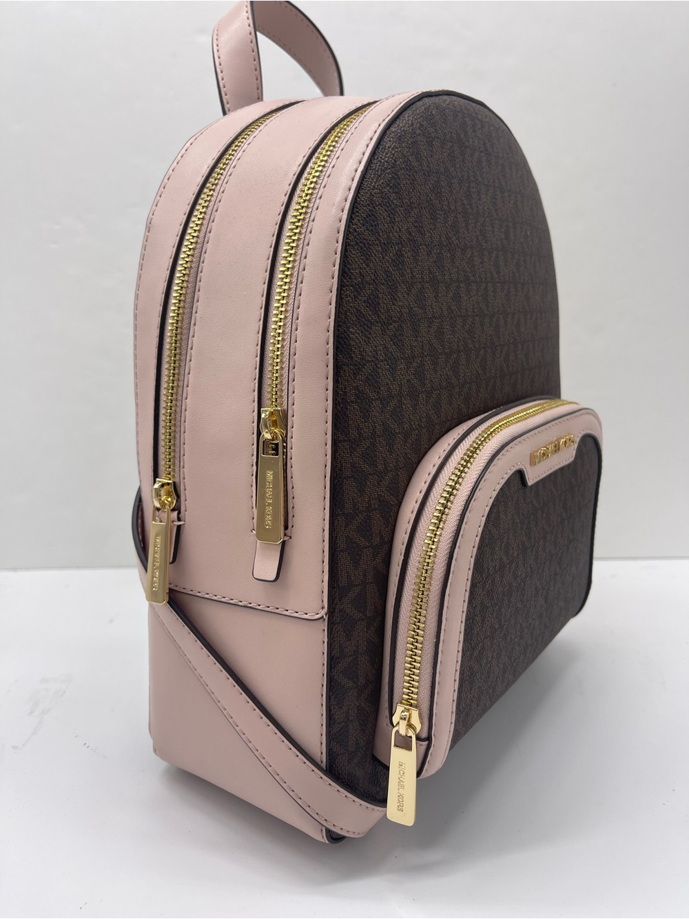 Michael Kors Jaycee Medium Zip Pocket Logo Backpack
Powder Blush 
NWT - Picture 3 of 16